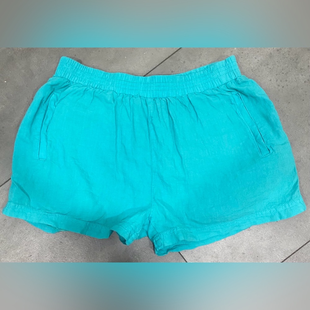 FINAL PRICE💚NWT Urban Outfitters blue womens linens shorts size XS
